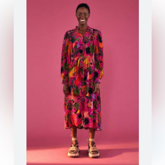 FARM Rio Dresses & Skirts - New FARM RIO dress pink Leopards size small